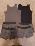 Ondergoedset legergroen/zwart (Hemden & Boxers) mt 170/176, Kinderen en Baby's, Kinderkleding | Maat 170, Gebruikt, Ophalen of Verzenden