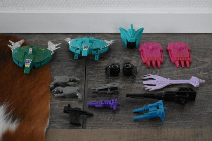 Transformers G1 combiner Piranacon Seacons parts, Verzamelen, Transformers, Gebruikt, G1, Decepticons, Ophalen of Verzenden