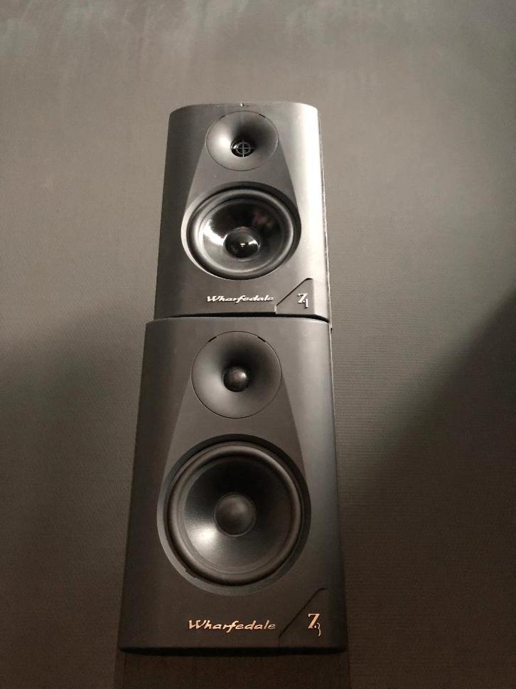 wharfedale 7.3, Audio, Tv en Foto, Luidsprekers, Gebruikt, Front, Rear of Stereo speakers, 60 tot 120 watt, Overige merken, Ophalen
