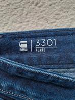 G-Star RAW jeans 3301 Flared w28 l 32, Kleding | Heren, Broeken en Pantalons, Ophalen of Verzenden, Zo goed als nieuw