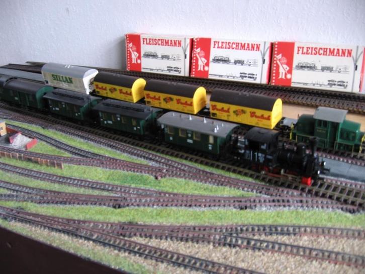 Modelbaan HO maken voor je zoon voor sinterklaas/kerstman, Hobby en Vrije tijd, Modeltreinen | H0, Gebruikt, Treinset, Gelijkstroom