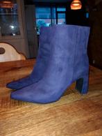 Marco Tozzi Paarse suède enkellaarsjes maat 42, Overige kleuren, Lage of Enkellaarzen, Marco Tozzi, Nieuw