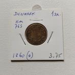 Denemarken 1 skilling 1860, Ophalen of Verzenden, Overige landen