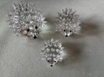 Swarovski Kristallen Egeltjes - Set van 3, Ophalen of Verzenden, Zo goed als nieuw