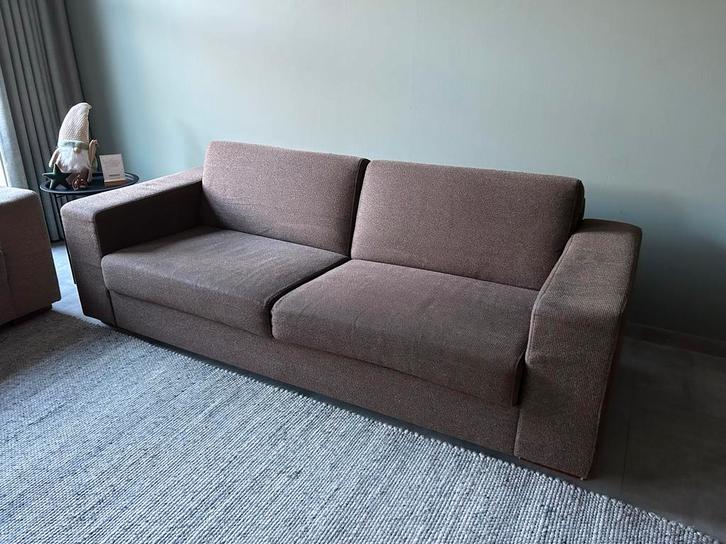 GRATIS Bankstel 2,5-zits + 2 fauteuils - Goede zittingen!, Huis en Inrichting, Banken | Bankstellen, Gebruikt, Rechte bank, Vierpersoons of meer