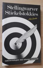 STELLINGWARVER STIEKELSTOKKIES door Johan Veenstra, Ophalen of Verzenden, Gelezen