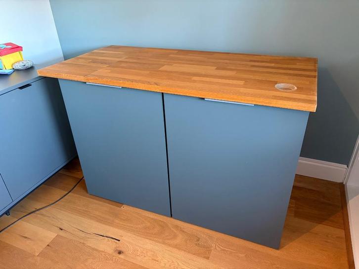 Te koop: Twee IKEA Metod ladekasten (606080 cm) incl. blad, Huis en Inrichting, Kasten | Ladekasten, Gebruikt, Minder dan 100 cm