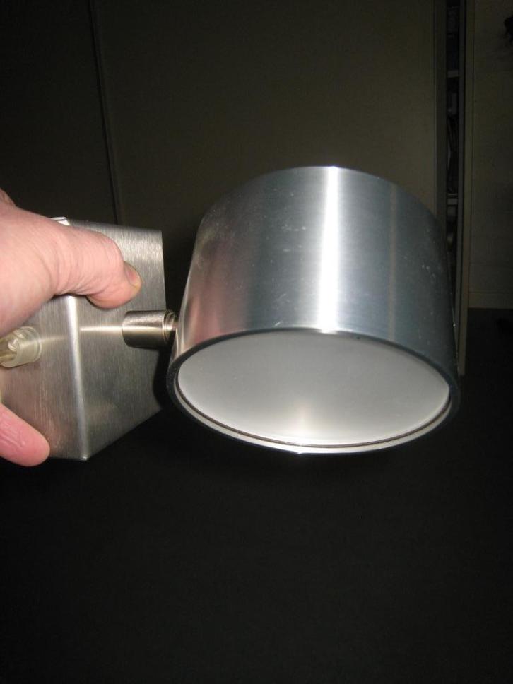 Wandverlichting, Huis en Inrichting, Lampen | Wandlampen, Zo goed als nieuw, Metaal, Ophalen