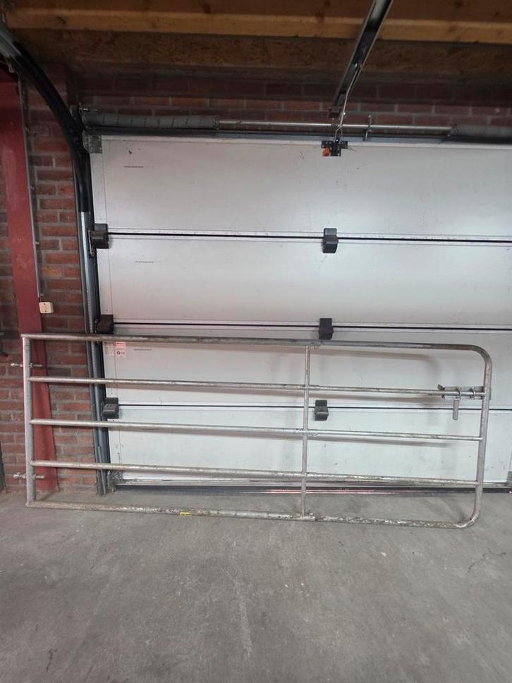 Verstelbaar weidehek 2.00 - 3.00 meter met beslag ZGAN, Tuin en Terras, Tuinhekken en Hekwerk, Zo goed als nieuw, Overige typen