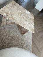 Mooie tijdloze vierkante salontafel van Shaunika Marmer, Huis en Inrichting, Tafels | Salontafels, Ophalen, Zo goed als nieuw