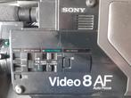 Sony Video Camera 8 AF CCD + originele koffer, Audio, Tv en Foto, Videocamera's Analoog, Ophalen of Verzenden