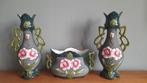 jugendstil art nouveau 1900 kaststel majolica, Ophalen of Verzenden
