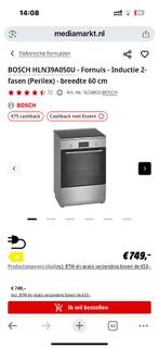 BOSCH HLN39A050U Elektronisch fornuis + oven, Witgoed en Apparatuur, Fornuizen, Ophalen, 60 cm of meer, 4 kookzones, Zo goed als nieuw