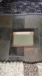 Spiegel met zware koperen rand nieuw., Huis en Inrichting, Minder dan 50 cm, Nieuw, Ophalen of Verzenden, Minder dan 100 cm