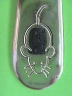 (KB4825) Kinderbestek HUISDIEREN Muis kleine lepel, Ophalen of Verzenden, Gebruikt