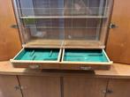 Vintage Art Deco Buffetkast / Vitrinekast, Antiek en Kunst, Antiek | Meubels | Kasten, Ophalen
