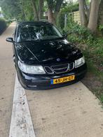 Saab 9-5 2.0 T Estate 2002 Zwart, Auto's, Saab, Voorwielaandrijving, 1800 kg, Zwart, 4 cilinders