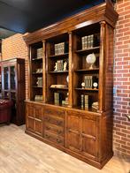 Statige eikenhouten bibliotheekkast / achterbar engelse pub, Ophalen