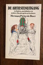 Boek: De artiestenuitgang, Herman Pieter de Boer, Ophalen of Verzenden, Zo goed als nieuw, Nederland