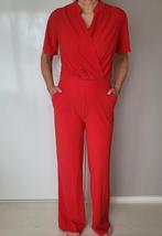 Studio Anneloes Grazia jumpsuit S Rood Travelstof, Kleding | Dames, Jumpsuits, Studio Anneloes, Ophalen of Verzenden, Zo goed als nieuw