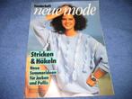 Neue Mode: Stricken und Häkeln, Ophalen of Verzenden, Zo goed als nieuw, Borduren en Naaien