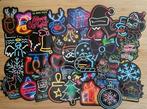 Winter, kerst neon effect  stickers, Verzenden, Nieuw, Meerdere stickers