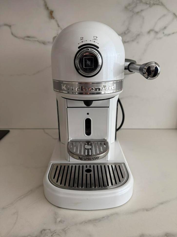 Kitchenaid Artisan Nespresso koffie apparaat, Witgoed en Apparatuur, Koffiezetapparaten, Zo goed als nieuw, Koffiemachine, Ophalen of Verzenden