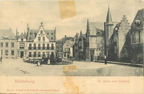(379-238-023) Middelburg St Joris met Balans, Verzamelen, Ansichtkaarten | Nederland, Zeeland, Verzenden