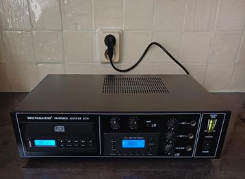 Mooie goed werkende monacor PA-890RCD versterker/radio  beschikbaar voor biedingen