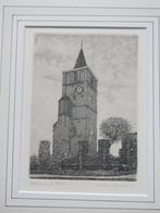 Warmond, 2 etsen van Willem Veldhorst, Ophalen of Verzenden