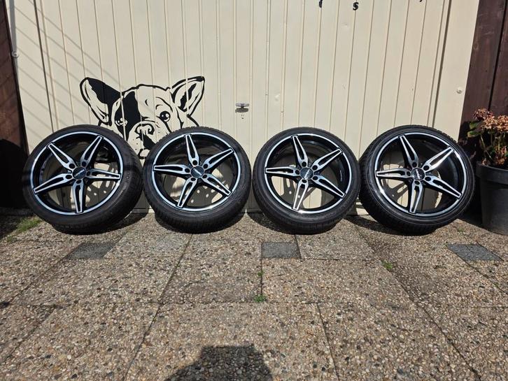 Velgen steek 5x112 18 inch  57.1  en 4x100, Auto-onderdelen, Banden en Velgen, Banden en Velgen, Zomerbanden, 18 inch, 225 mm