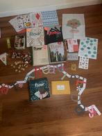 Flow Magazine Knutselpakket DIY stempels washi tape, Ophalen, Zo goed als nieuw, Scrapbooking en Knutselen, Geschikt voor kinderen
