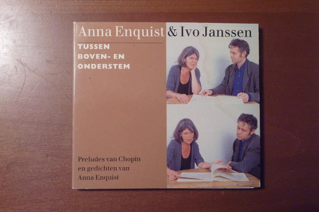 Anna Enquist & Ivo Janssen - Tussen Boven- En Onderstem, Ophalen of Verzenden, Classicisme, Zo goed als nieuw, Overige typen