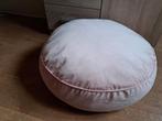 Roze velvet kussen groot, Huis en Inrichting, Woonaccessoires | Kussens, Ophalen, Zo goed als nieuw, Roze, Rond