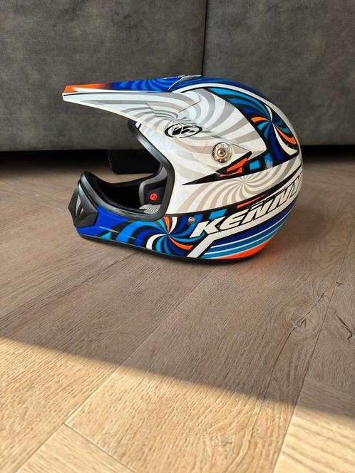 Kenny crosshelm maat s 48cm, Motoren, Kleding | Motorhelmen, Offroadhelm, Overige merken, Tweedehands, Ophalen of Verzenden