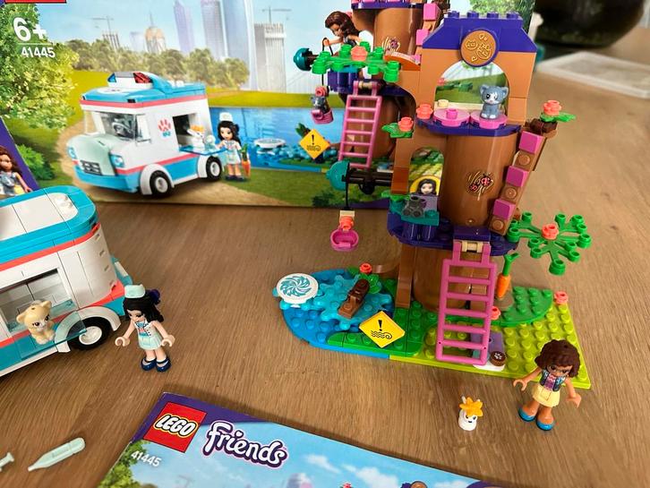 Lego Friends 41445 Dierenambulance - Compleet!, Kinderen en Baby's, Speelgoed | Duplo en Lego, Zo goed als nieuw, Lego, Complete set