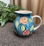 Mooie kan met bloemenprint, Verzenden, Zo goed als nieuw, Overige stijlen, Overige typen