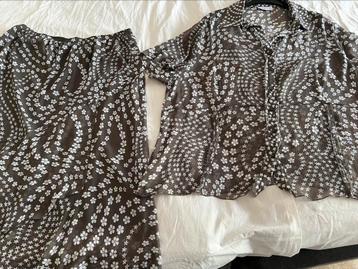 Frank Walder rok met blouse maat Xl/46 beschikbaar voor biedingen