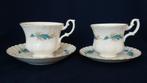 Royal Albert - kop en schotels met turquoise linten, Ophalen of Verzenden