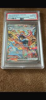Greninja ex Special Illustration Rare PSA 10, Ophalen of Verzenden, Zo goed als nieuw, Losse kaart, Foil