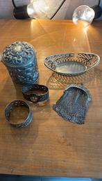 Verzilverde items, Antiek en Kunst, Ophalen of Verzenden, Zilver