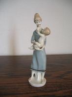 Porselein Vrouw met Baby Thüringen Gräfenthal Germany *Vinta, Antiek en Kunst, Antiek | Porselein, Ophalen