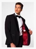 Oppo Suits Black Tie Pak - Maat 54 - Zo goed als nieuw!, Kleding | Heren, Kostuums en Colberts, Maat 52/54 (L), Oppo Suits, Zwart