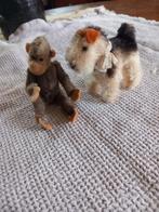 Steiff  hondje en aapje, Ophalen of Verzenden