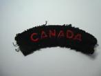 Canada arm sleeve Canadian Navy, Ophalen of Verzenden, Marine, Engeland, Embleem of Badge