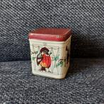 Oud Klein Blikje met Vogeltjes, Ophalen of Verzenden, Gebruikt, Overige