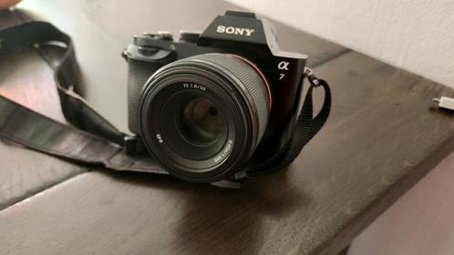 Te koop: SONY A7 + FE 50mm f/1.8 + Godox studio set, Audio, Tv en Foto, Fotocamera's Digitaal, Zo goed als nieuw, Compact, Sony