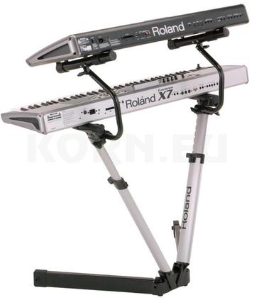 Roland KS-VS7 V-Stand Pro, inclusief 2 lessenaars en 2e tier beschikbaar voor biedingen