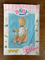 baby born gebruiksaanwijzing boekje vintage, Ophalen, Gelezen, Folder