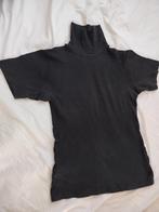 Zwart met kol t shirt truitje M, Ophalen of Verzenden, Zo goed als nieuw, Zwart, Korte mouw